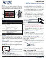 Preview for 1 page of Harman FG5969-55BL Quick Start Manual