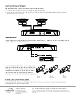 Preview for 26 page of Harman gtr-1001 Quick Start Manual