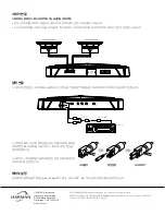 Preview for 30 page of Harman gtr-1001 Quick Start Manual