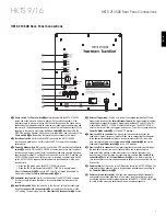 Preview for 5 page of Harman HKTS 9 User Manual