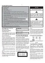 Preview for 2 page of Harman Infinity KAPPA 4100msb Service Manual