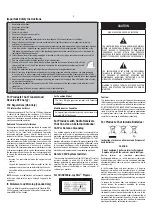 Preview for 2 page of Harman Infinity M704a Service Manual