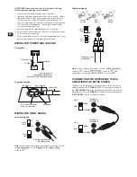 Preview for 4 page of Harman Infinity Reference 10001A Owner'S Manual