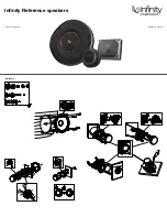 Harman Infinity Reference speakers Installation Manual preview