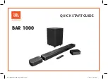 Harman JBL BAR 1000 Quick Start Manual preview