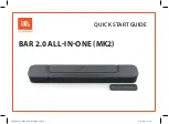 Preview for 1 page of Harman JBL Bar 2.0 ALL-IN-ONE Quick Start Manual