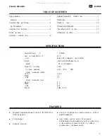 Preview for 2 page of Harman JBL Bass 20 Service Manual