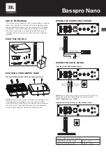 Предварительный просмотр 2 страницы Harman JBL Basspro Nano Owner'S Manual