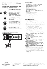 Preview for 3 page of Harman JBL Basspro Nano Owner'S Manual