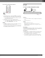 Preview for 9 page of Harman JBL CINEMA SB120 Owner'S Manual