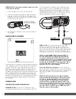 Предварительный просмотр 6 страницы Harman JBL CINEMA SB450 Owner'S Manual