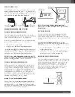 Предварительный просмотр 7 страницы Harman JBL CINEMA SB450 Owner'S Manual