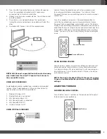 Предварительный просмотр 9 страницы Harman JBL CINEMA SB450 Owner'S Manual