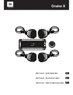 Preview for 1 page of Harman JBL Cruise X Quick Start Manual