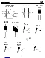 Предварительный просмотр 13 страницы Harman JBL CS300.1 Service Manual