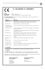 Preview for 5 page of Harman JBL CSA 140Z Operation Manual