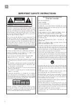 Preview for 6 page of Harman JBL CSM-21 User Manual