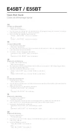 Preview for 5 page of Harman JBL E45BT Quick Start Manual