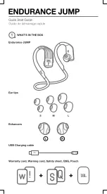 Preview for 2 page of Harman JBL ENDURANCE JUMP Quick Start Manual