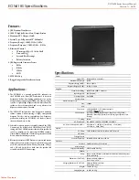 Preview for 7 page of Harman JBL EON 600 Series Service Manual