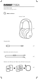 Preview for 2 page of Harman JBL EVEREST 710GA Quick Start Manual