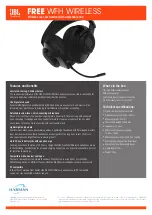 Preview for 13 page of Harman JBL FREEWFH Wireless Quick Start Manual