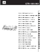 Harman JBL GTR-1001/601 Quick Start Manual preview