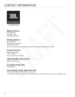 Preview for 24 page of Harman JBL IRX100 Series User Manual