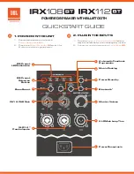 Preview for 1 page of Harman JBL IRX108-BT Quick Start Manual