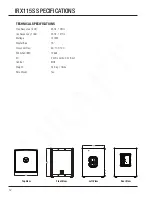 Preview for 12 page of Harman JBL IRX115S User Manual