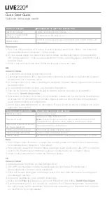 Preview for 20 page of Harman JBL LIVE 220BT Quick Start Manual