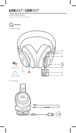 Preview for 3 page of Harman JBL LIVE400 BT Quick Start Manual