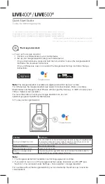 Preview for 8 page of Harman JBL LIVE400 BT Quick Start Manual