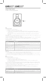 Preview for 9 page of Harman JBL LIVE400 BT Quick Start Manual