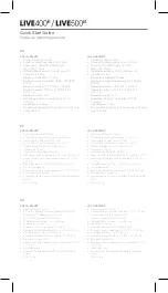 Preview for 34 page of Harman JBL LIVE400BT Quick Start Manual