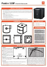 Preview for 1 page of Harman JBL Pasion 12SP Manual