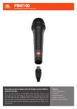 Предварительный просмотр 8 страницы Harman JBL PBM100 Quick Start Manual