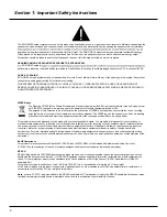 Preview for 3 page of Harman JBL Professional EON ONE Compact User Manual