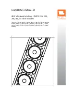 Harman JBL Professional Intellivox DS 115 Installation Manual preview