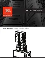 Harman JBL Professional VTX Series Quick Start Manual preview