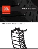 Preview for 1 page of Harman JBL Professional VTX Series Rigging Manual