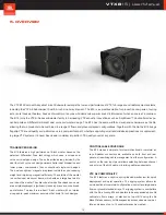 Preview for 12 page of Harman JBL Professional VTX Series User Manual