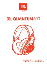 Harman JBL QUANTUM 600 Owner'S Manual preview