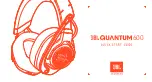 Harman JBL QUANTUM 600 Quick Start Manual preview