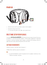 Предварительный просмотр 10 страницы Harman JBL QUANTUM 610 WIRELESS Owner'S Manual