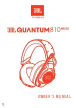 Harman JBL Quantum 810 Wireless Owner'S Manual preview