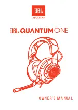 Harman JBL QUANTUM ONE Owner'S Manual preview