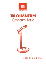 Harman JBL QUANTUM Stream Talk Owner'S Manual preview