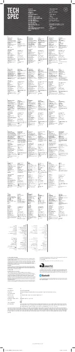 Preview for 2 page of Harman JBL REFLECTFLOW Quick Start Manual