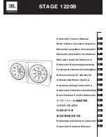 Preview for 1 page of Harman JBL STAGE 1220B Owner'S Manual